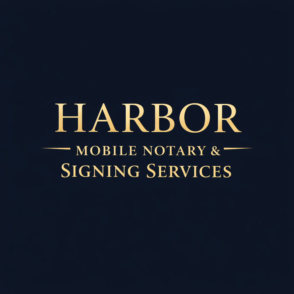 Harbor Mobile Notary & Signing Services logo